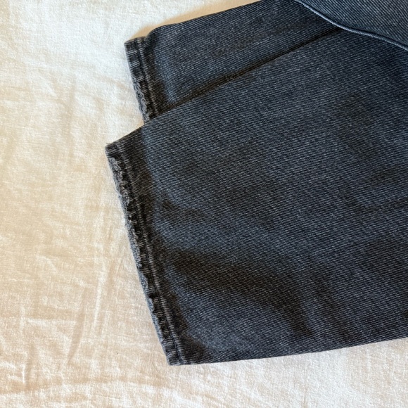 NWT Madewell Women’s Black Straight-Leg Jeans - Baggy Tapered Style - 30 waist - Picture 9 of 13